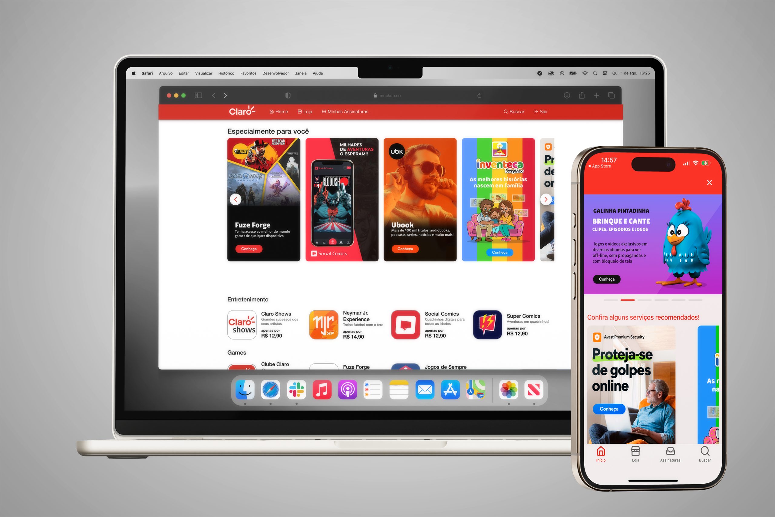 Claro Marketplace / Shop